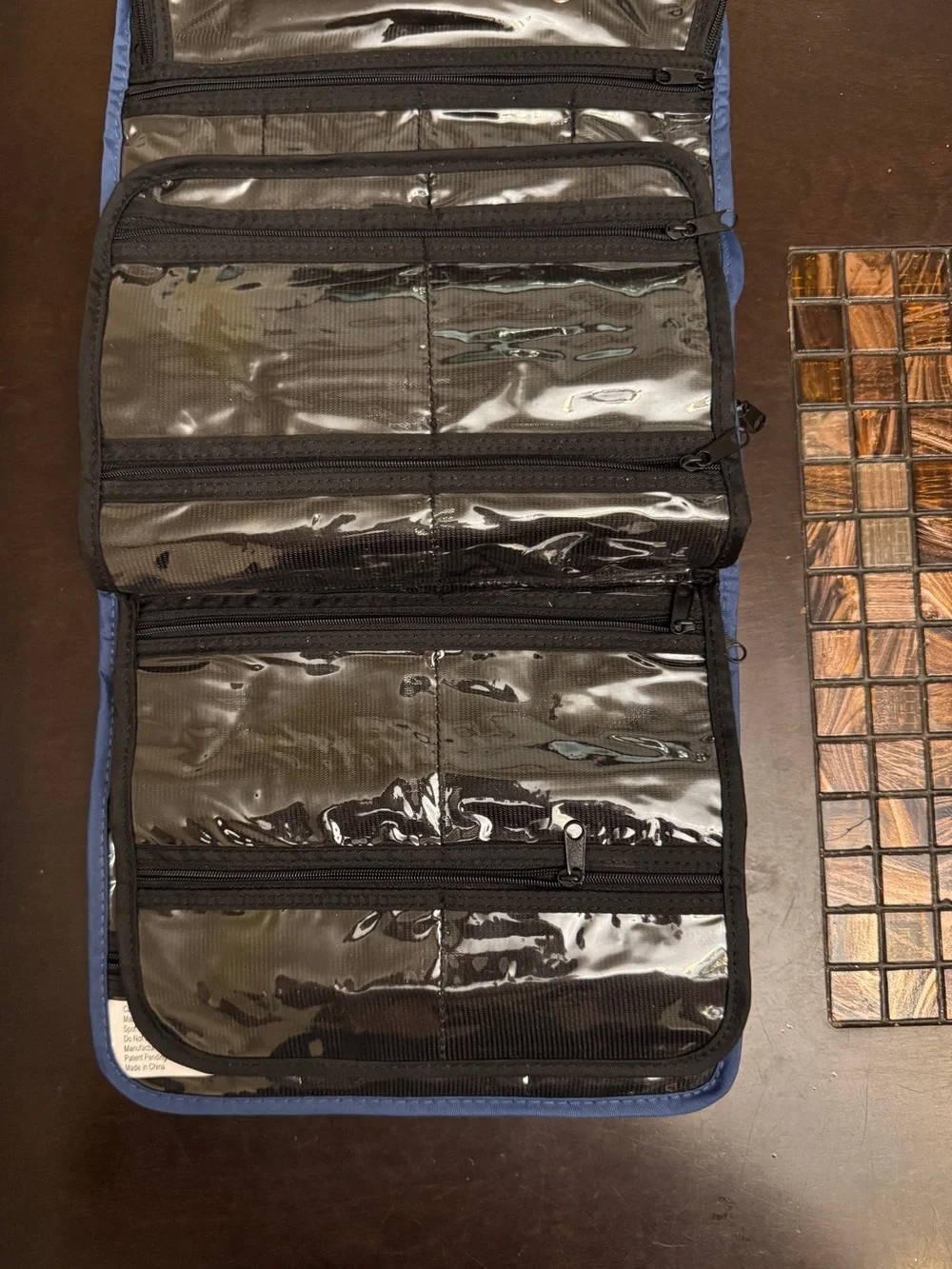 PreZerve Blue Travel Jewelry Organizer